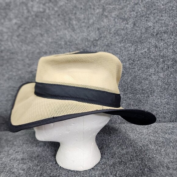 Panama Jack Hat Mens Large Original Mesh Safari Sun Cap Mesh Hunting Hiking - Picture 6 of 10